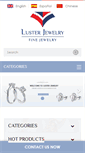 Mobile Screenshot of luster-jewelry.com